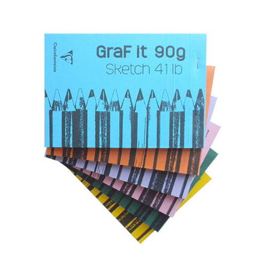 Clairefontaine Graf-It Sketchpads - A4: 8 x 12