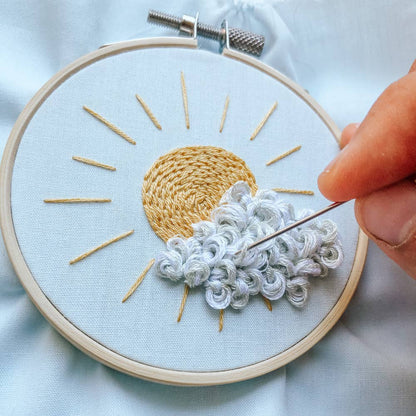 The Sunshine Hoop Embroidery Kit