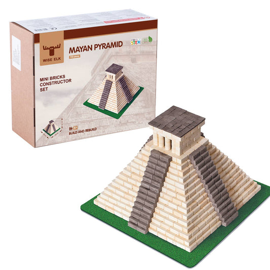 Mini Bricks Construction Set - Mayan Pyramid