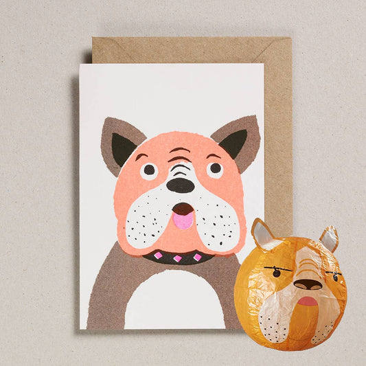 Japanese Paper Balloon Cards - Dog