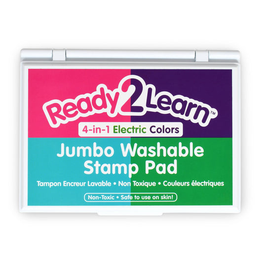 Jumbo Washable Stamp Pad - 4-in-1 Electric