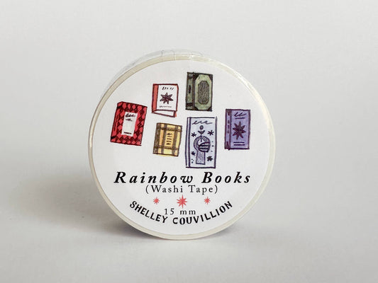 Rainbow Books Washi Tape