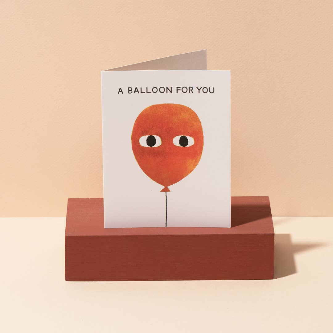 A Balloon friendship greeting card