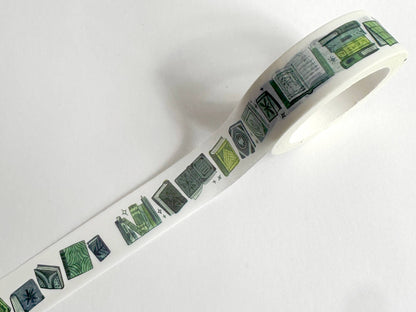 Mossy Books Washi Tape