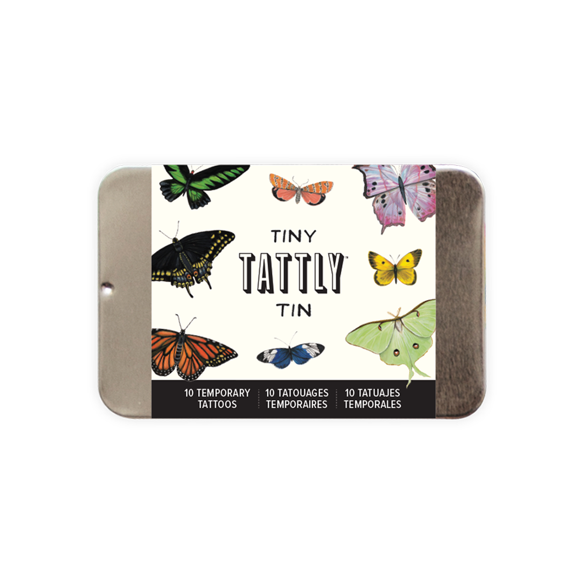 Tiny Butterfly Tattoo Tin