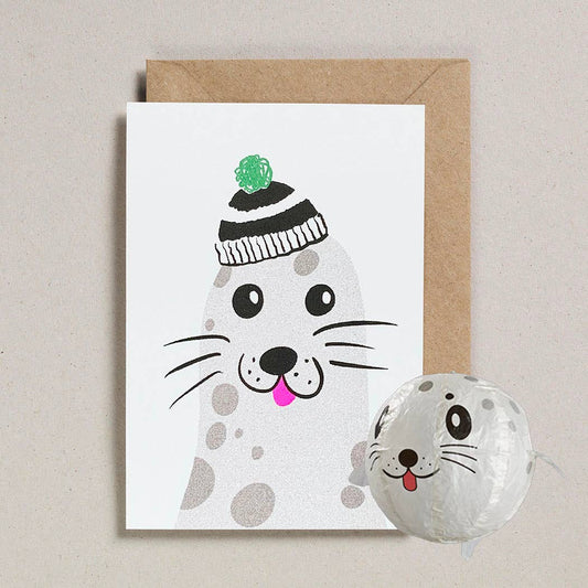 Japanese Paper Balloon Cards - Seal